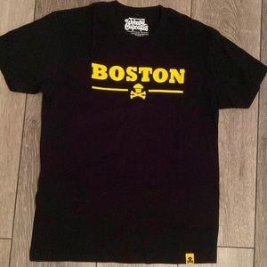 Black Johnny Cupcakes Boston shirt